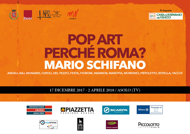 mario schifano ad asolo poip art mostre veneto mostre treviso ilaria rebecchi eventi in veneto eventi a treviso eventi asolo cosa fare in veneto cosa fare a treviso cosa fare ad asolo 